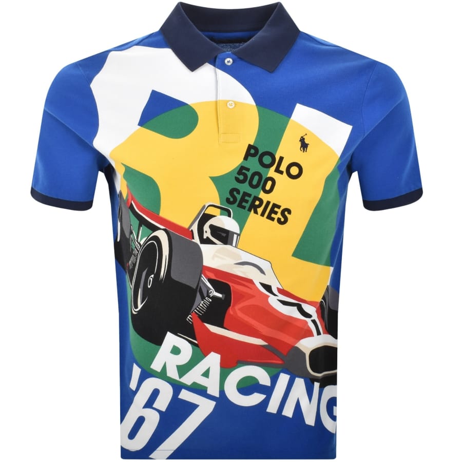 美品　刺繍polo RalphLauren 希少　TEAM RACING Vintage Polo Ralph Lauren Polo Shirt Women's Racing Team